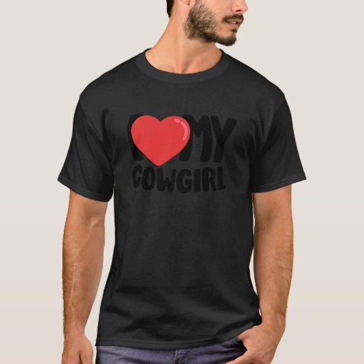 カウガール大好き Tシャツ (正面)