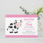 カウガール誕生日招待状 招待状 (スタンド正面)