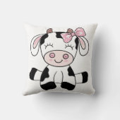 カウガール16x16 クッション (裏面)