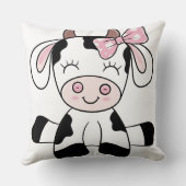 カウガール20x20 クッション (裏面)