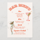 カウガール ウェスタンバー メニュー シグネチャーカクテル (正面)