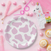 カウガール カウプリント ワイルドウェスト ウェスタン ロデオパーティー ペーパープレート (パーティー)