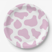 カウガール カウプリント ワイルドウェスト ウェスタン ロデオパーティー ペーパープレート (正面)