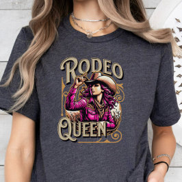 カウガール・ギフト、 Rodeo Queen 、 ガール・ボス・ピンク Tシャツ