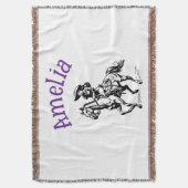 カウガール スローブランケット (正面縦)