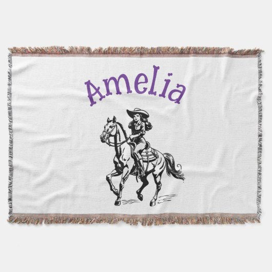 カウガール スローブランケット (正面)