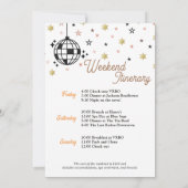 カウガール ディスコ ブライズゲート レッツ ゴー ガールズ 招待状 (裏面)