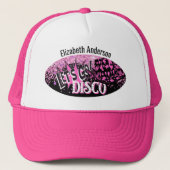 カウガール ディスコ ブライズメイド ラスト ライド ロデオ キャップ (正面)