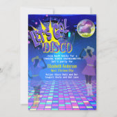 カウガール ディスコ ブライズメイド ラスト ライド ロデオ 招待状 (正面)