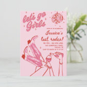 カウガール ディスコ ブライズメイド ロデオ ウィークエンド 招待状 (スタンド正面)