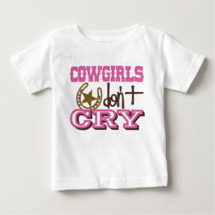 "カウガール" ノースリーブドレス ベビーTシャツ