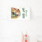 カウガール・バチェロレッテのキュートなウェスタン 横断幕 (インサイチュ)