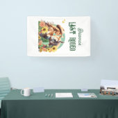 カウガール・バチェロレッテのキュートなウェスタン 横断幕 (トレードショー)