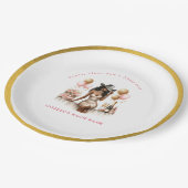 カウガール ラスト ロデオ ウェスタン バチェロレッテ パーティー ペーパープレート (アングル)