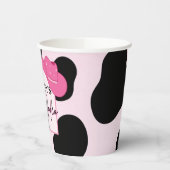 カウガール ラスト ロデオ パーソナライズ パーティー カップス 紙コップ (左)