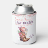 カウガール ラスト ロデオ ピンク ブラチェット 缶クーラー (缶正面)