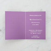 カウガール ロデオ プリンセス 1 パーソナライズド 招待状 (内部)