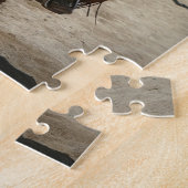 カウガール ロデオ 馬 騎馬 西部 乗馬 スポーツ ジグソーパズル (側面)