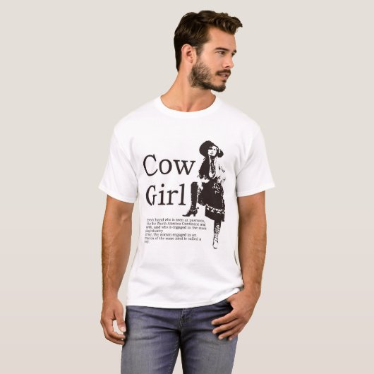 カウガール Tシャツ (正面フル)