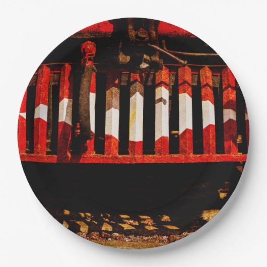 カウキャッチャー ペーパープレート (正面)