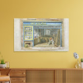 カウキーパー， 1825 キャンバスプリント (インサイチュ (リビング))