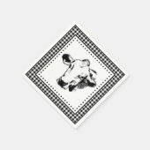 カウギンガムファームハウス スタンダードカクテルナプキン (角)