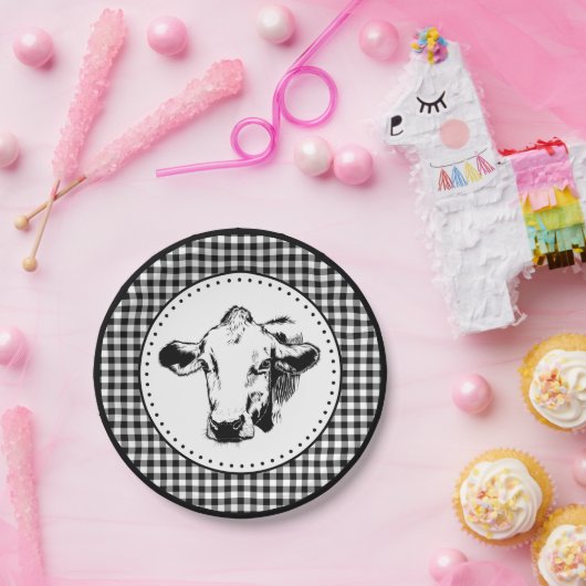 カウギンガムファームハウス ペーパープレート (パーティー)