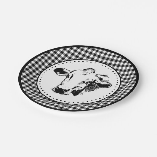 カウギンガムファームハウス ペーパープレート (アングル)