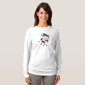カウクリスマス小妖精や小人 Tシャツ (正面フル)