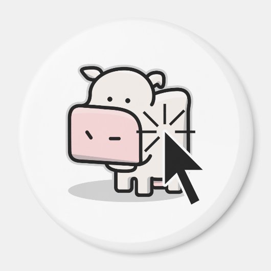 カウクリッカー磁石 マグネット (正面)