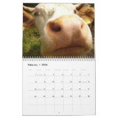 カウクローズアップ2026カレンダー カレンダー (2月 2026)