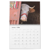 カウクローズアップ2026カレンダー カレンダー (1月 2026)