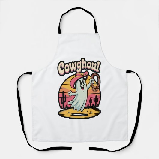 カウグウルハロウィン不気味 エプロン (正面)