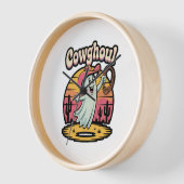 カウグウルハロウィン不気味 壁時計 (傾斜)