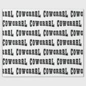 カウグラル ラッピングペーパー (フラット)