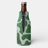 カウグリーンとホワイトプリント ボトルクーラー (ボトル裏面)