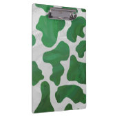 カウグリーンとホワイトモノグラム クリップボード (右)