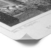 カウゲートからのサウスブリッジ ポスター (角)