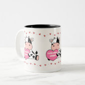 カウコーヒーマグ ツートーンマグカップ (正面左)