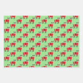 カウサンタノベルティクリスマス ラッピングペーパーシート (正面3)