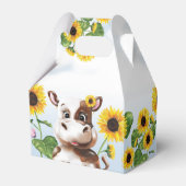 カウサンフラワーガールファースト誕生日 フェイバーボックス (裏面サイド)