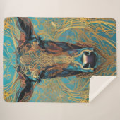 カウシェラモダンパブランケット シェルパブランケット (正面(横))