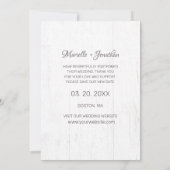 カウスカル素朴ボホフローラ赤面ピンクウォーターカラー セーブザデート (裏面)