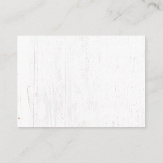 カウスカル素朴ボホ赤面ピンクウォーターカラーフローラ エンクロージャーカード (裏面)