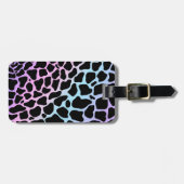 カウスポットアニマルプリント数々のカラー荷物タグ ラゲッジタグ (正面横)