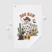 カウスポット幽霊ウェスタン – 面白いハロウィーン ゴルフタオル (インサイチュ)