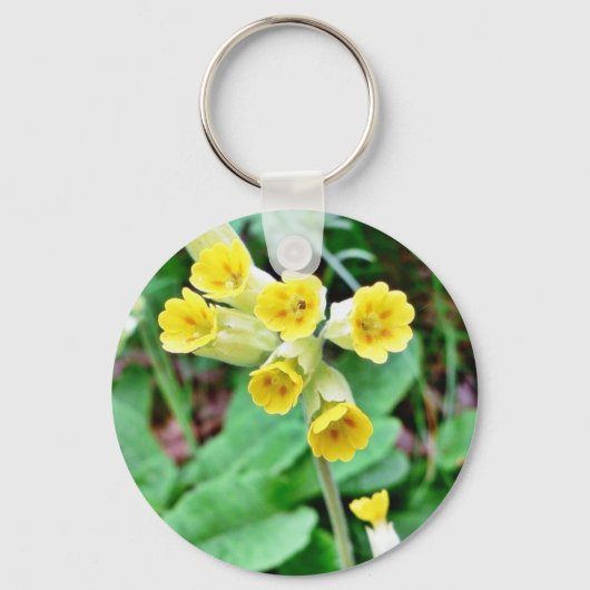 カウスリップフラワー キーホルダー (正面)