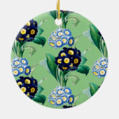 カウスリッププリムローズ植物学 セラミックオーナメント (裏面)