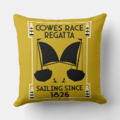 カウズアイルオブワイトヨットレガッタ クッション (裏面)