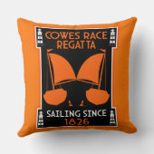 カウズアイルオブワイトヨットレガッタ クッション (裏面)